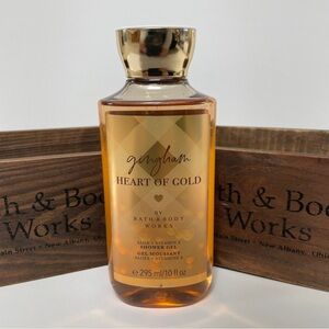 Bath & Body Works Gingham Heart of Gold Shower Gel